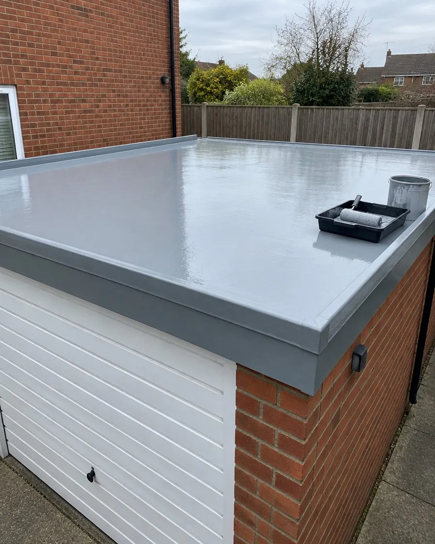 Garage roof replacement in Carn Brea