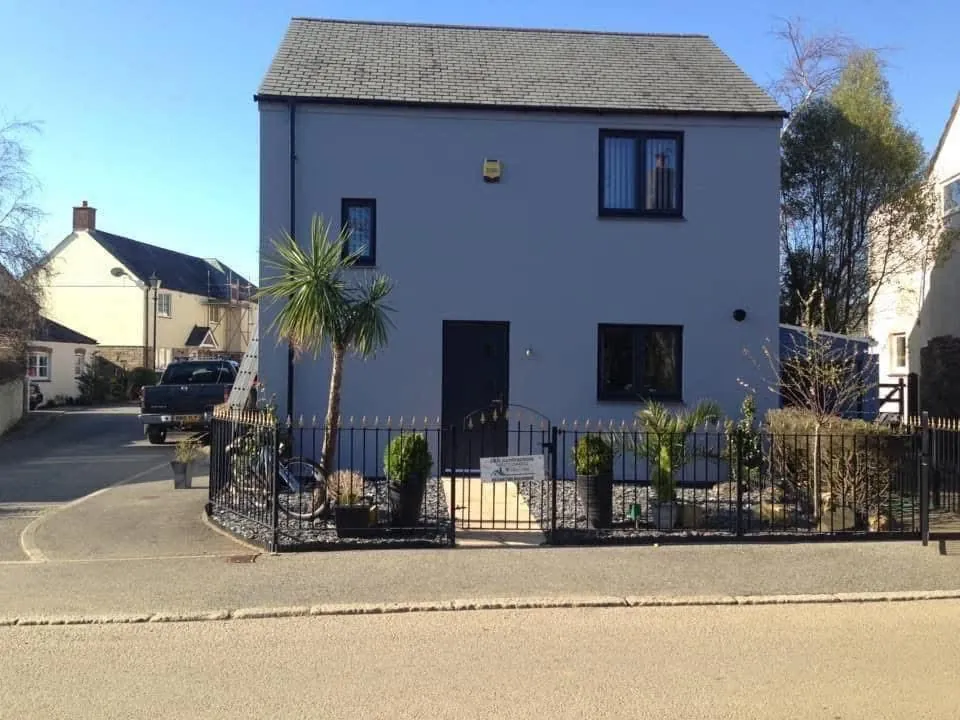 Finished exterior painting and roofline work in Carn Brea